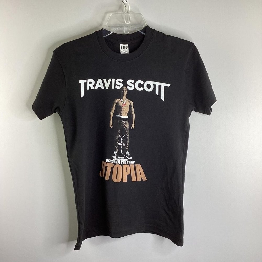 Travis Scott Concert Utopia Graphic T-Shirt SZ:S